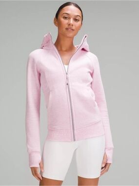 NWOT Lululemon Scuba Hoodie Heathered Vitapink 💗🤍